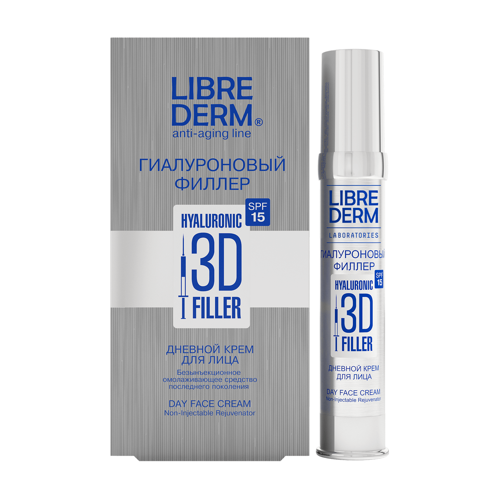 Hyaluronic 3D Filler Day Face Cream SPF 15 30ml