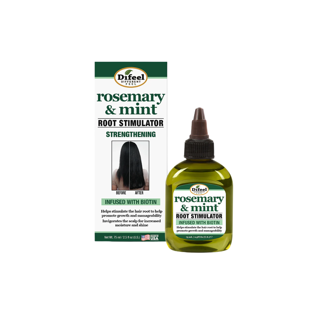 Difeel Rosemary and Mint Root Stimulator with Biotin 2.5 oz.